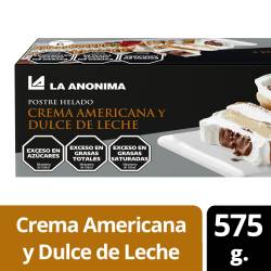 Postre Americana DDL La Anónima x 575 gr.