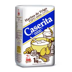 Harina de Trigo 0000 Caserita x 1 Kg.