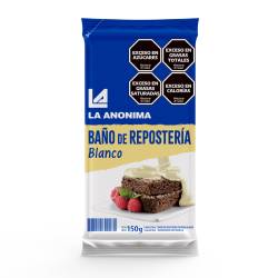 Baño de Repostería Blanco La Anónima x 150 g.