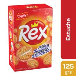 Galletitas Saladas Rex Original x 125 g.