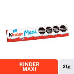 Chocolate Relleno con Leche Kinder Maxi x 21 g.