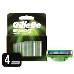 Cartucho Afeitar Sensitive Gillette x 4 un.