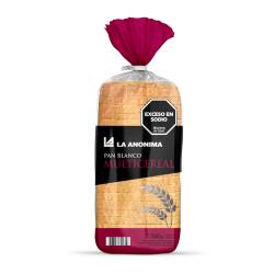Pan Blanco Multicereal La Anónima x 540 g.