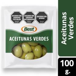 Aceitunas Verdes Sachet Best x 100 g.
