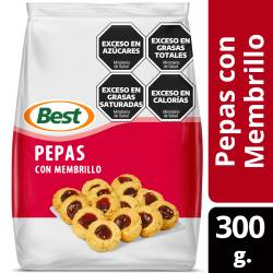 Galletitas Pepas de Membrillo Best x 300 g.