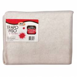 Trapo de Piso Blanco Best Tejido 48x54cm x 1 un.