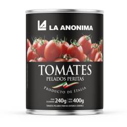 Tomate Perita Entero La Anónima con Abre Fácil x 400 g.