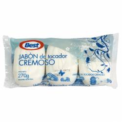 Jabón de Tocador Best Cremoso Pack x 3 un. x 270 g.