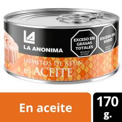 Atún en Aceite en Lomos La Anónima x 170 g.