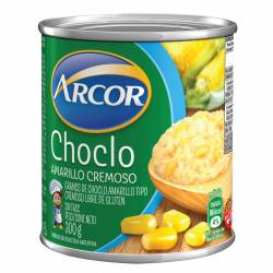 Choclo Desgranado Arcor Cremoso Amarillo x 300 g.
