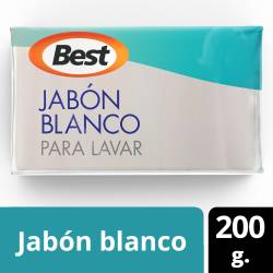 Jabón en Pan Blanco Best x 1 un. x 200 g.