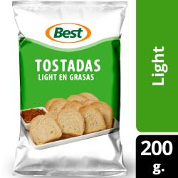 Tostadas Light Best x 200 g.