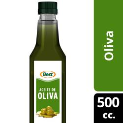 Aceite de Oliva Pet Best x 500 cc.