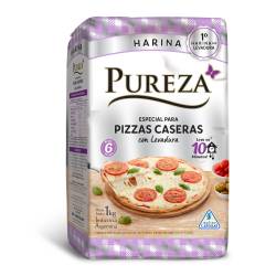 Harina con Levadura para Pizzas Pureza x 1 kg.
