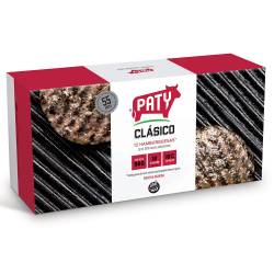 Hamburguesa de Carne Vacuna Clásica Paty x 12 un. 960 gr.