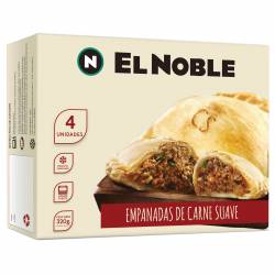 Empanadas Carne Suave x 4 un. El Noble x 320 gr.
