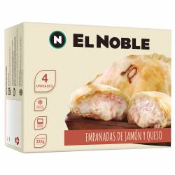 Empanadas Jamón y Queso x 4 un. El Noble x 320 gr.
