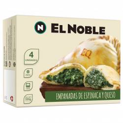 Empanadas Espinaca y Queso x 4 un. El Noble x 320 gr.