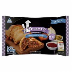 Emapanadas de Carne Congeladas x 4 Un. Pietro x 340 g.
