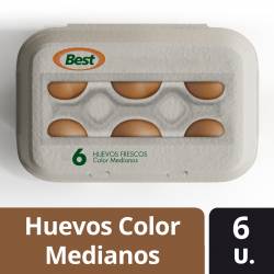 Huevo Color Celulosa x 6 un.