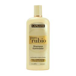 Shampoo Iluminador Capilatis Puro Rubio x 420 cc.