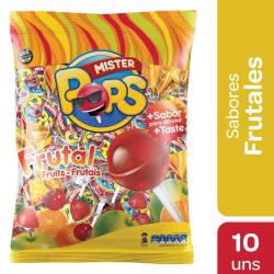Chupetines Frutales Mr. Pops x 130 g.