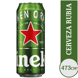 Cerveza Heineken Lata x 473 cc.