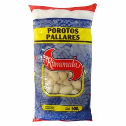 Porotos Secos Pallares Ramoneda x 500 g.