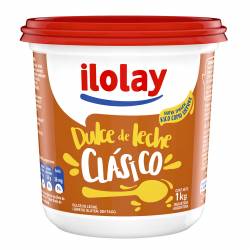 Dulce de Leche Clásico Ilolay x 1 Kg.