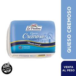 Queso Cremoso La Paulina Trozado x 1 kg.