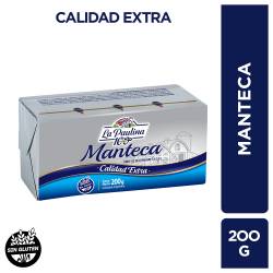 Manteca La Paulina x 200 g.