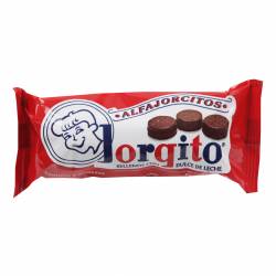 Alfajor Mini Dulce de Leche Jorgito con Baño Chocolate Blanco x 6 un. 155 g.