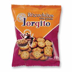 Bizcochos de Grasa Jorgito x 200 g.