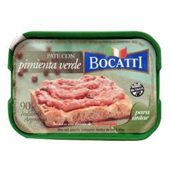 Pate con Pimienta Verde Bocatti x 90 g.