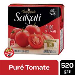 Pulpa de Tomate Salsati Brick x 520 g.