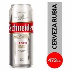 Cerveza Schneider Lata x 473 cc.