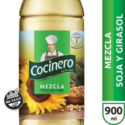 Aceite Mezcla Cocinero x 900 cc.