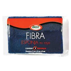 Fibra Esponja Suave Best No raya x 1 un.