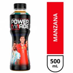Bebida Powerade Manzana x 500 cc.