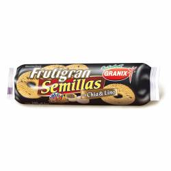 Galletitas con Semilla de Chía y Lino Frutigran x 240 g.