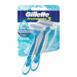Máquina Afeitar Descartable Gillette Prestobarba Ice x 2 un.