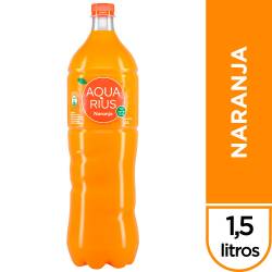 Agua Saborizada sin Gas Aquarius Naranja x 1,5 Lt.