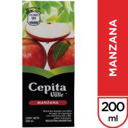 Jugo Natural Cepita Manzana x 200 cc.