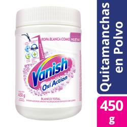 Quitamanchas Polvo Vanish Oxi Blanco Pote x 450 g.