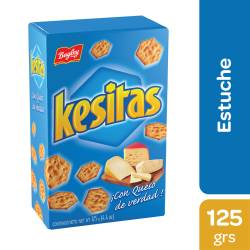 Galletitas Saladas Kesitas Sabor Queso x 125 g.