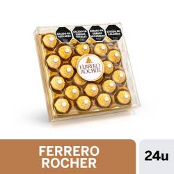 Bombones de Chocolate y Avellanas Ferrero Rocher x 300 g.