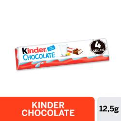 Chocolate con Leche Relleno Kinder x 12 g.