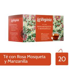 Té en Saquitos Rosa Mosqueta y Manzanilla La Virginia x 20 un.