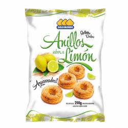 Galletitas Anillos Gold Mundo Sabor Limón x 250 g.