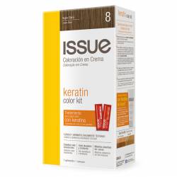 Coloración Issue Rubio Claro Keratina T8 x 1 un.